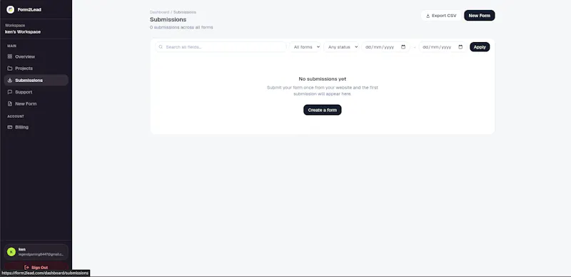 Form2Lead screenshot 3