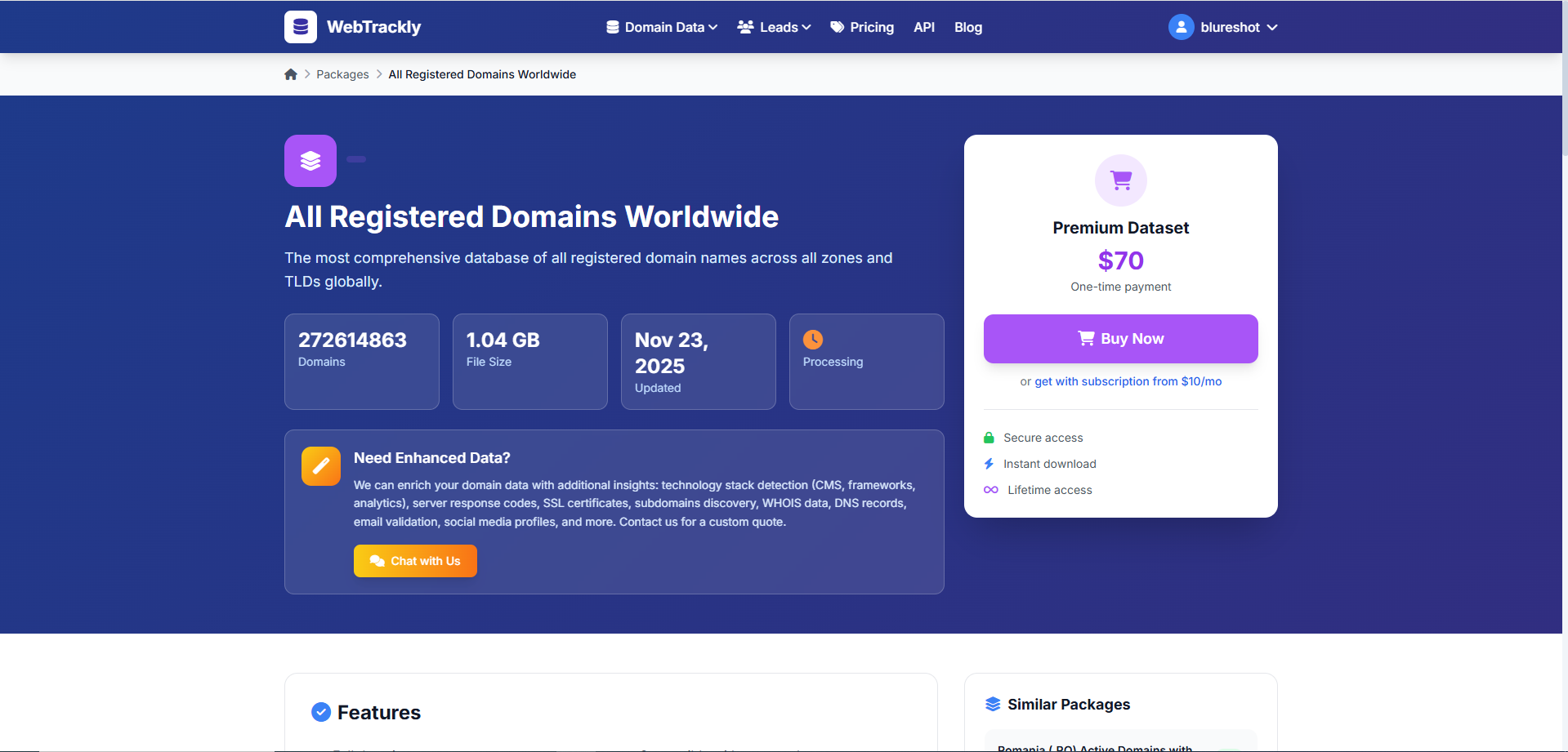 WebTrackly gallery image