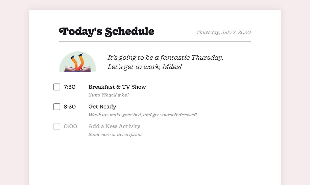 Planners for home time gallery image