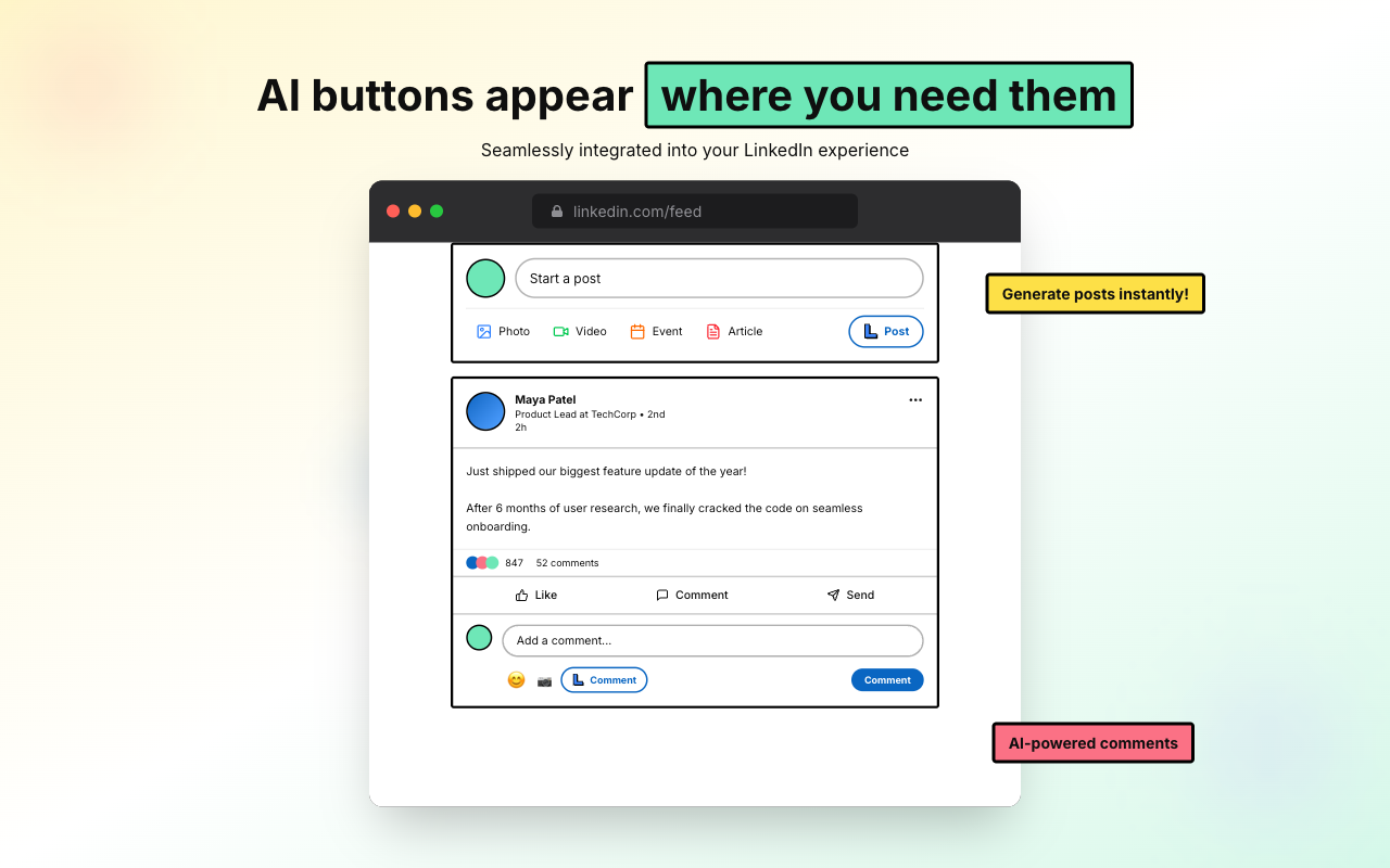 Clearly Linked - Screenshot 3 showing product features and functionality