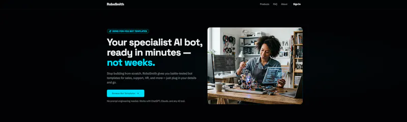 Robosmith screenshot 1