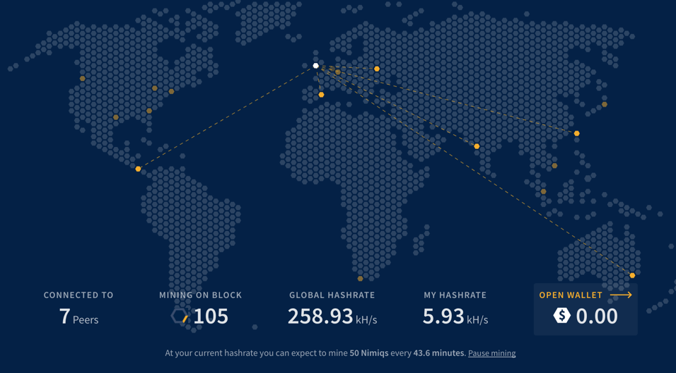 A Browser-based Blockchain gallery image