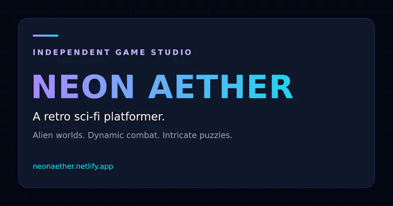 Neon Aether screenshot 2