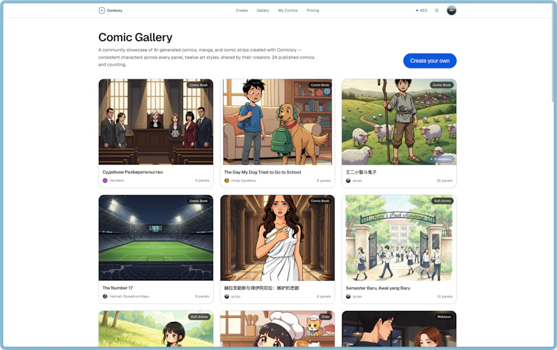 Comicory screenshot 5
