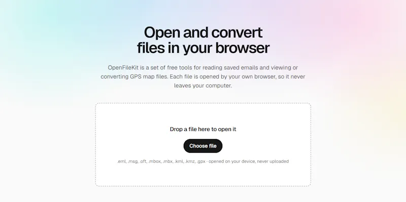 OpenFileKit screenshot 1