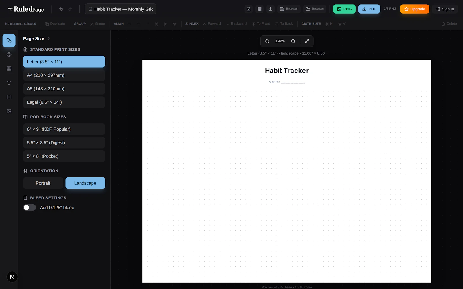 RuledPage screenshot 12