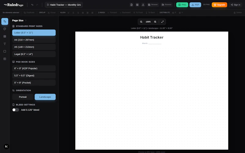 RuledPage screenshot 12