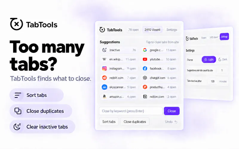 TabTools screenshot 2