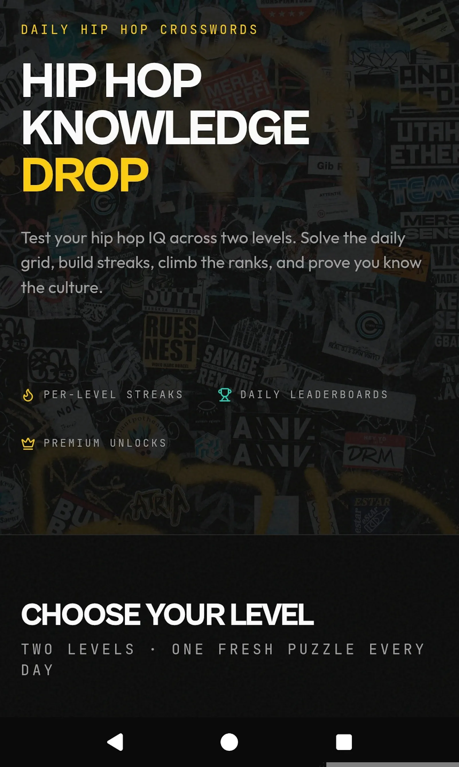Hip Hop Knowledge Drop screenshot 1