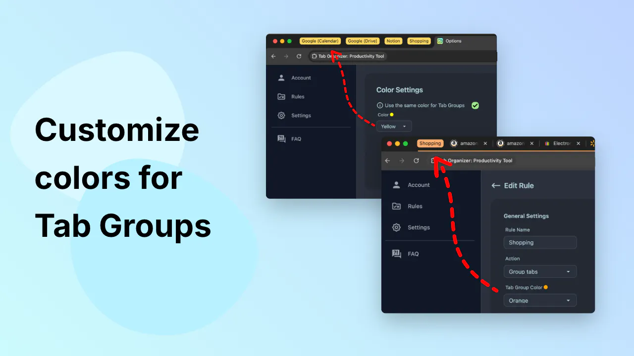 Tab Organizer screenshot