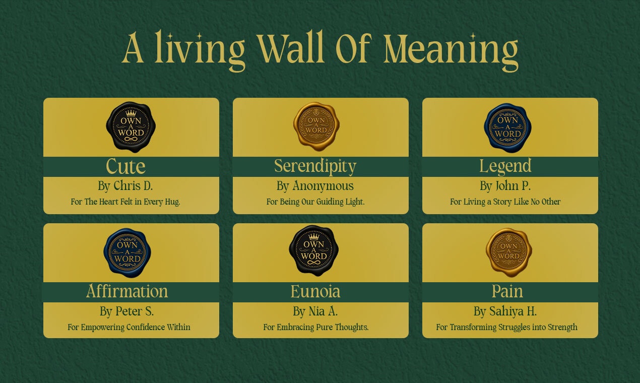 Own A Word gallery image