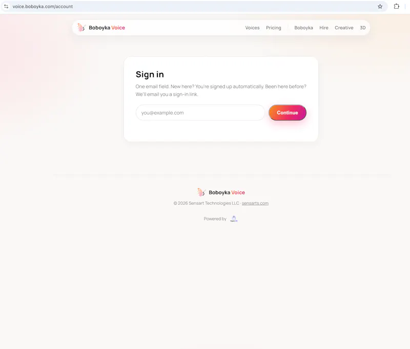 Boboyka Voice, Pay-as-u-go TTS & STT API screenshot 4