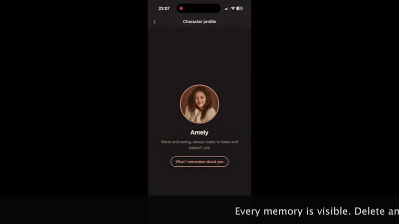 Amely screenshot 1 (video preview)
