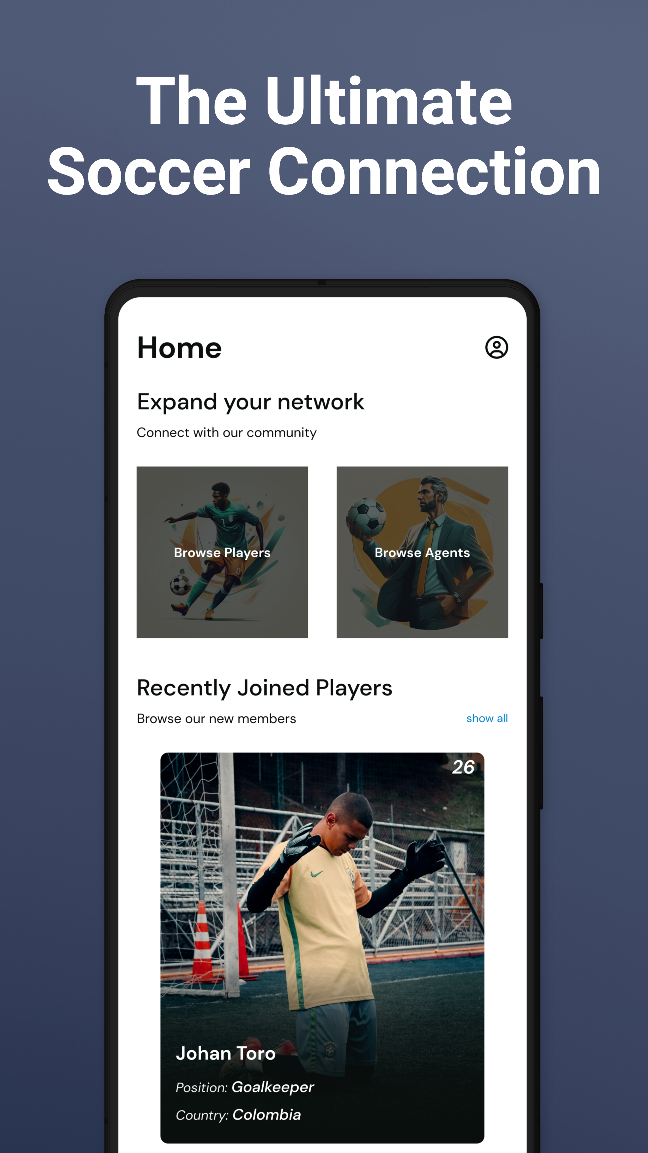 Media Buka bola sepak - Platform untuk menghubungkan pemain berbakat dengan ejen 2