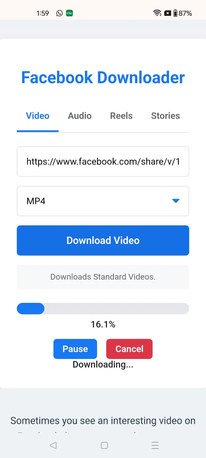 FB Downloader gallery image