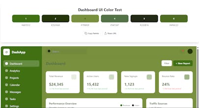 Image Color Palette Extractor gallery image