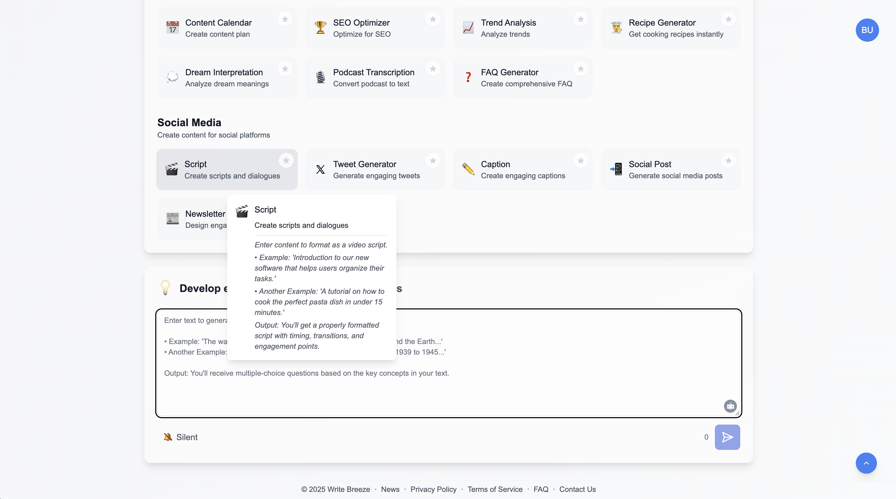 Write Breeze screenshot 1 Write Breeze screenshot 1