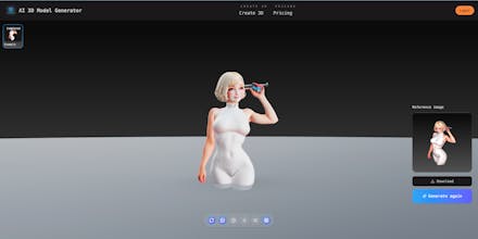 AI 3D Model Generator gallery image