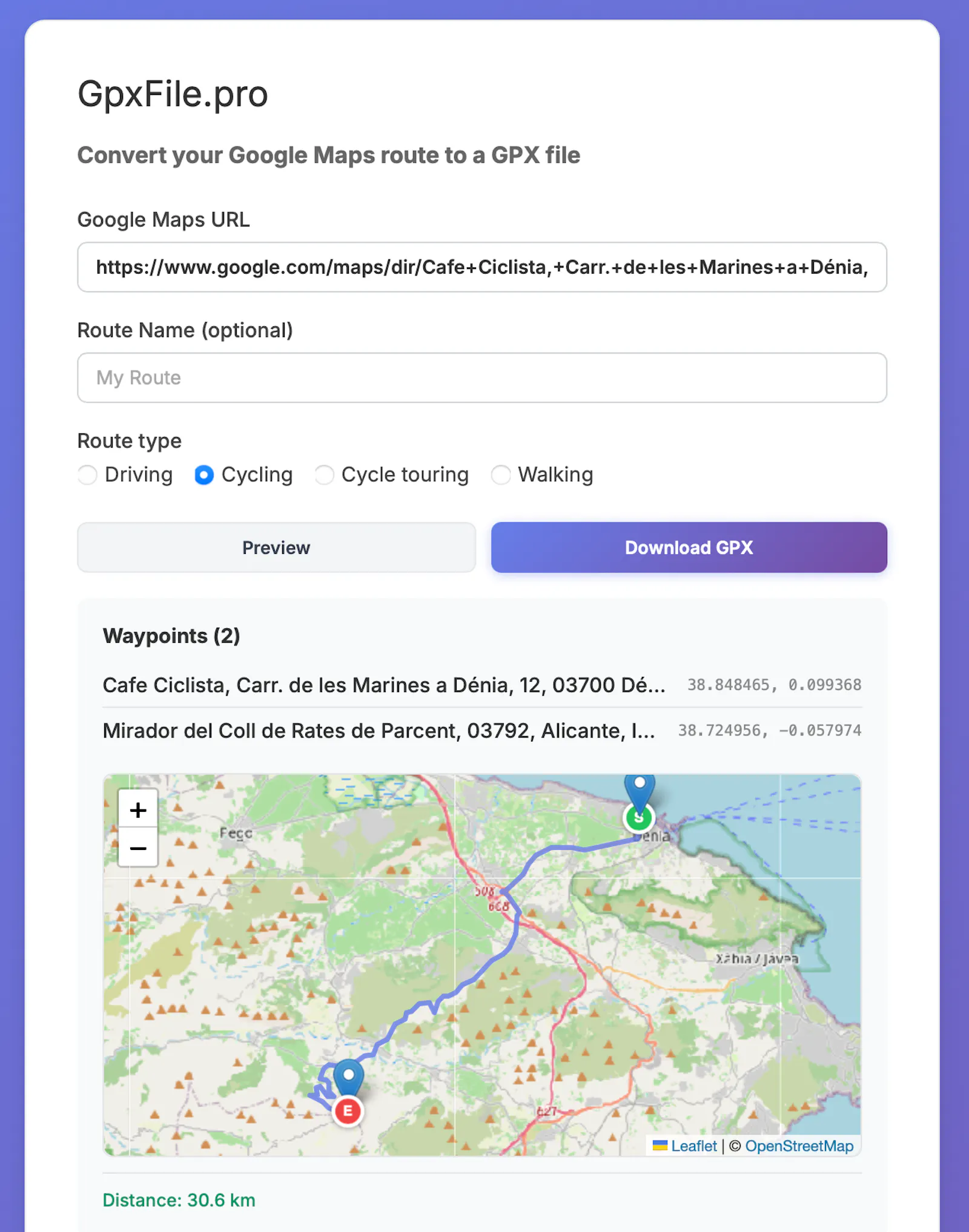 GPX Tools — Plan, Convert & More screenshot 2