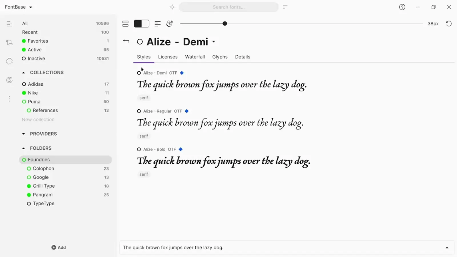 Font licensing made easy by FontBase screenshot 1 (video preview)