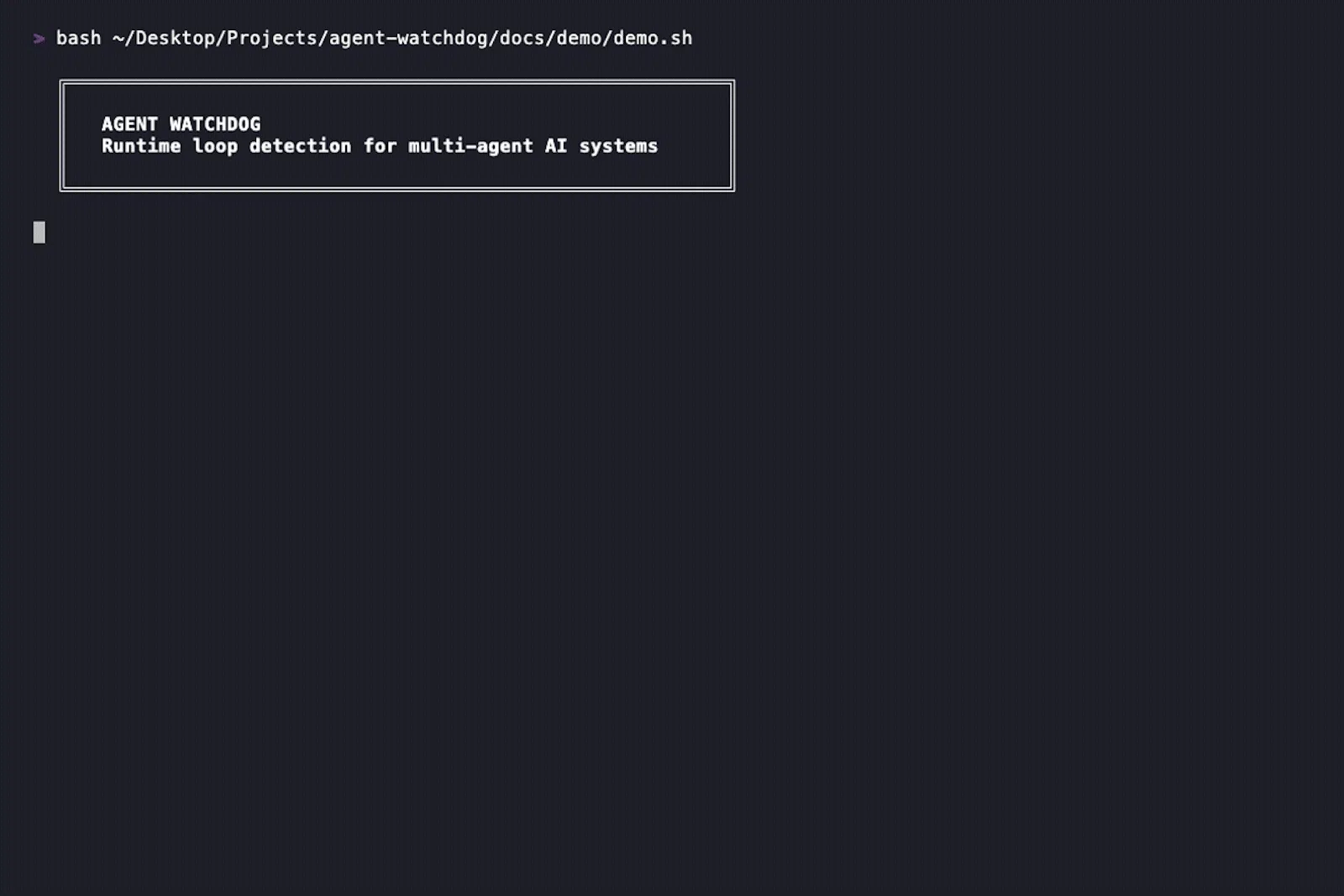 Agent-watchdog screenshot 2