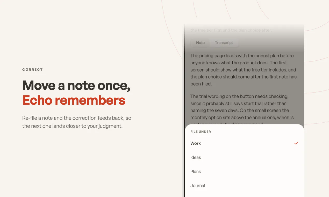 Echo - AI Voice Notes & Ideas screenshot 5