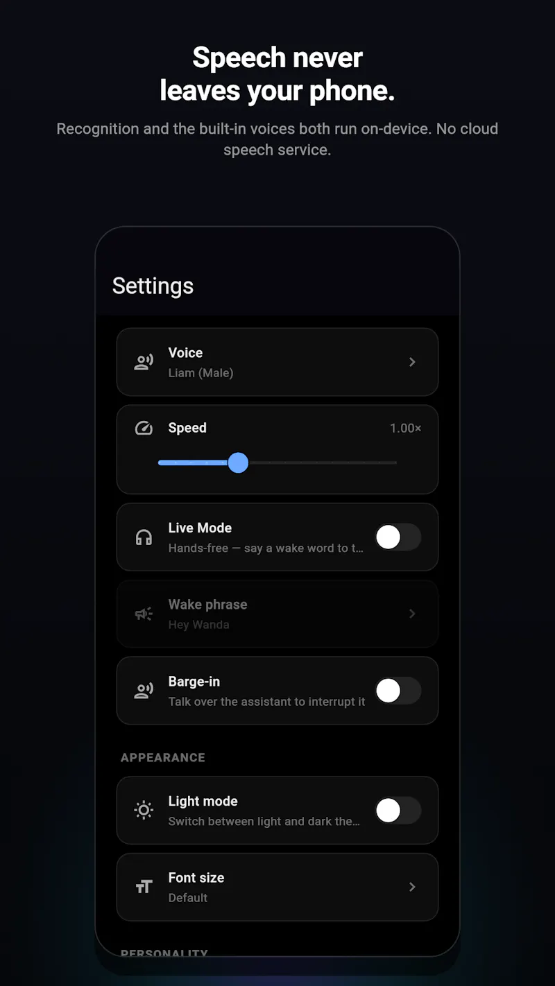 Wanda AI: Voice for Your Agent screenshot 5