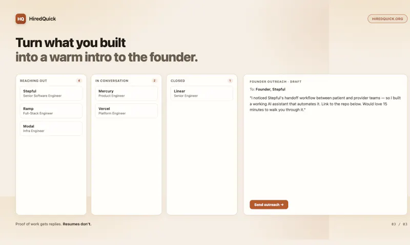 HiredQuick screenshot 4