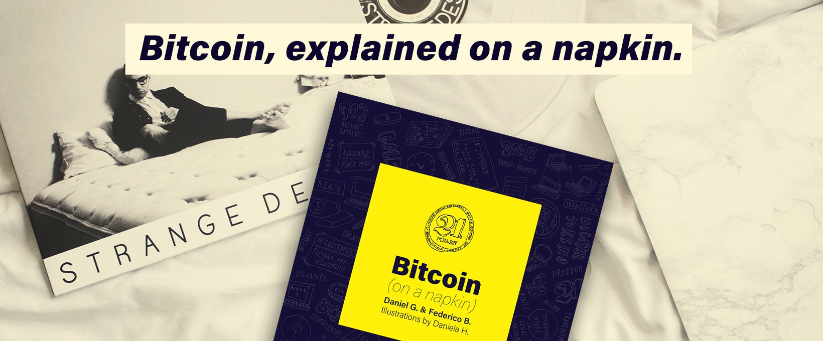 NapkinBooks: Bitcoin on a napkin gallery image
