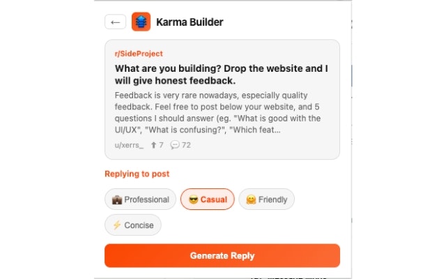 Karma Builder gallery image