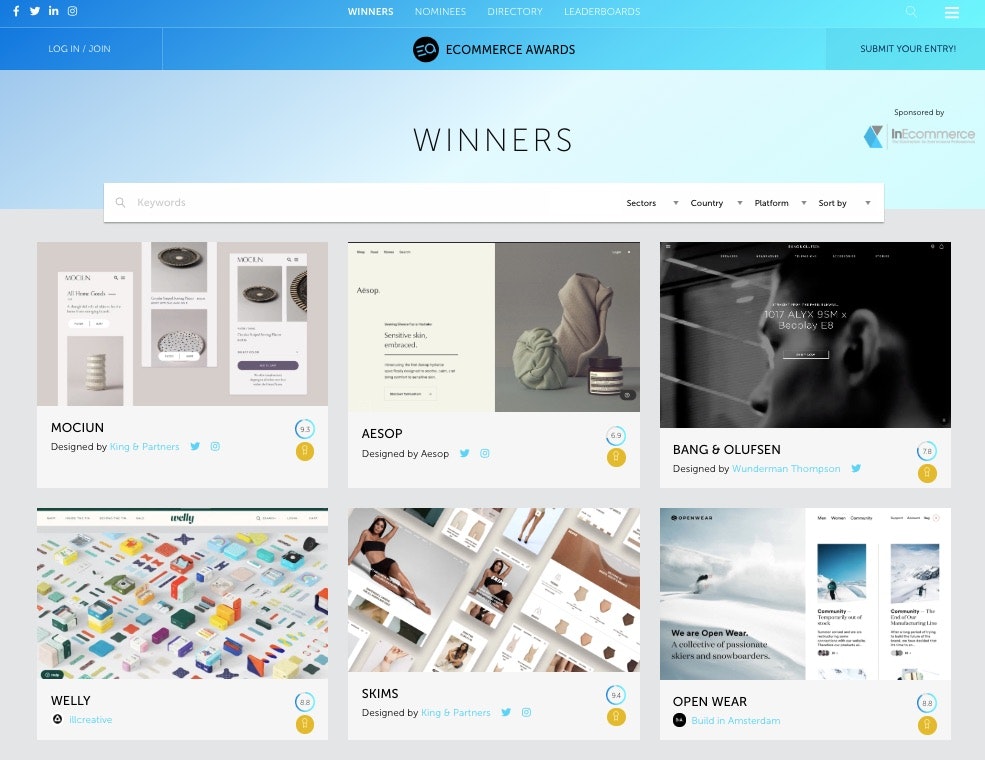 Ecommerce Awards gallery image
