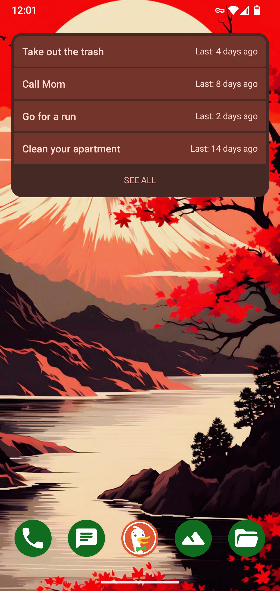 WhenDidILast - Screenshot 3 showing product features and functionality