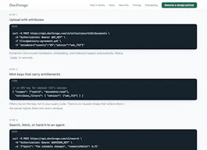 DocForage — Secure document intelligence gallery image