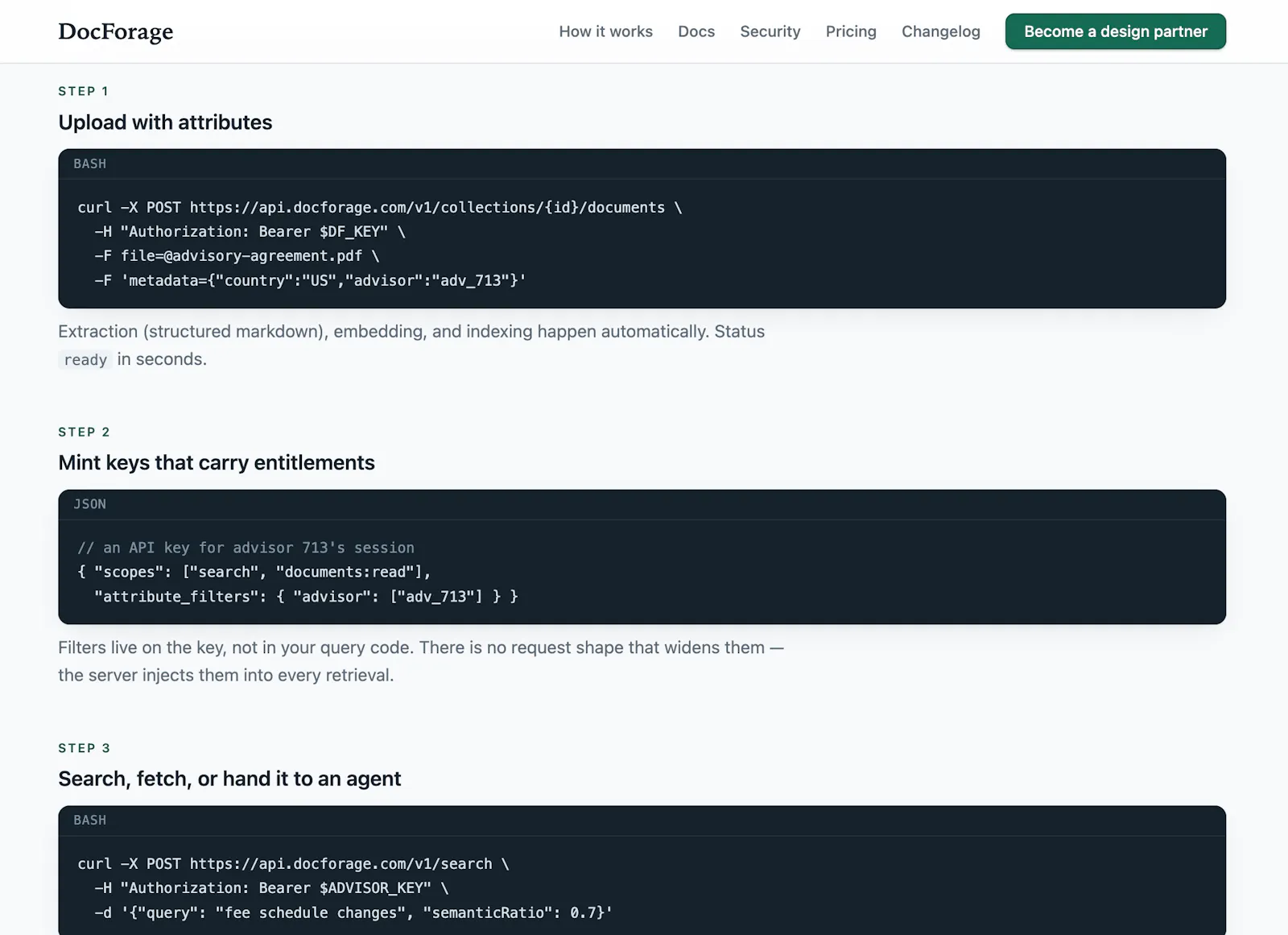 DocForage — Secure document intelligence screenshot 4