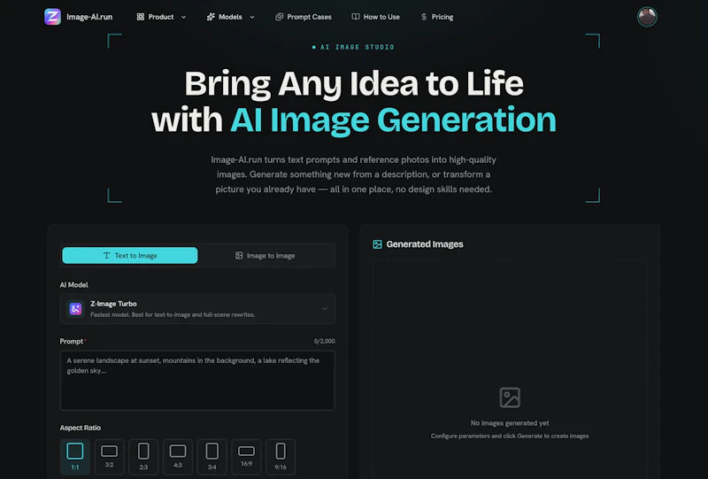 Image-AI.run screenshot 1