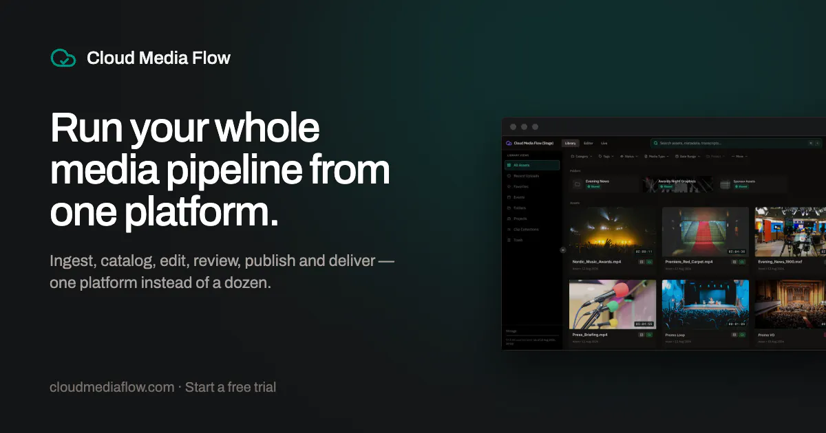 Cloud Media Flow gallery image