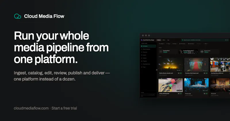 Cloud Media Flow screenshot 1