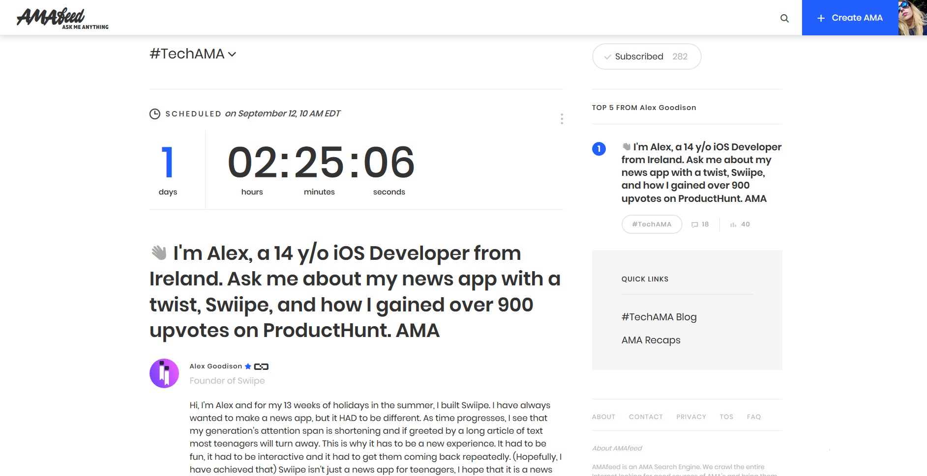 AMAfeed gallery image