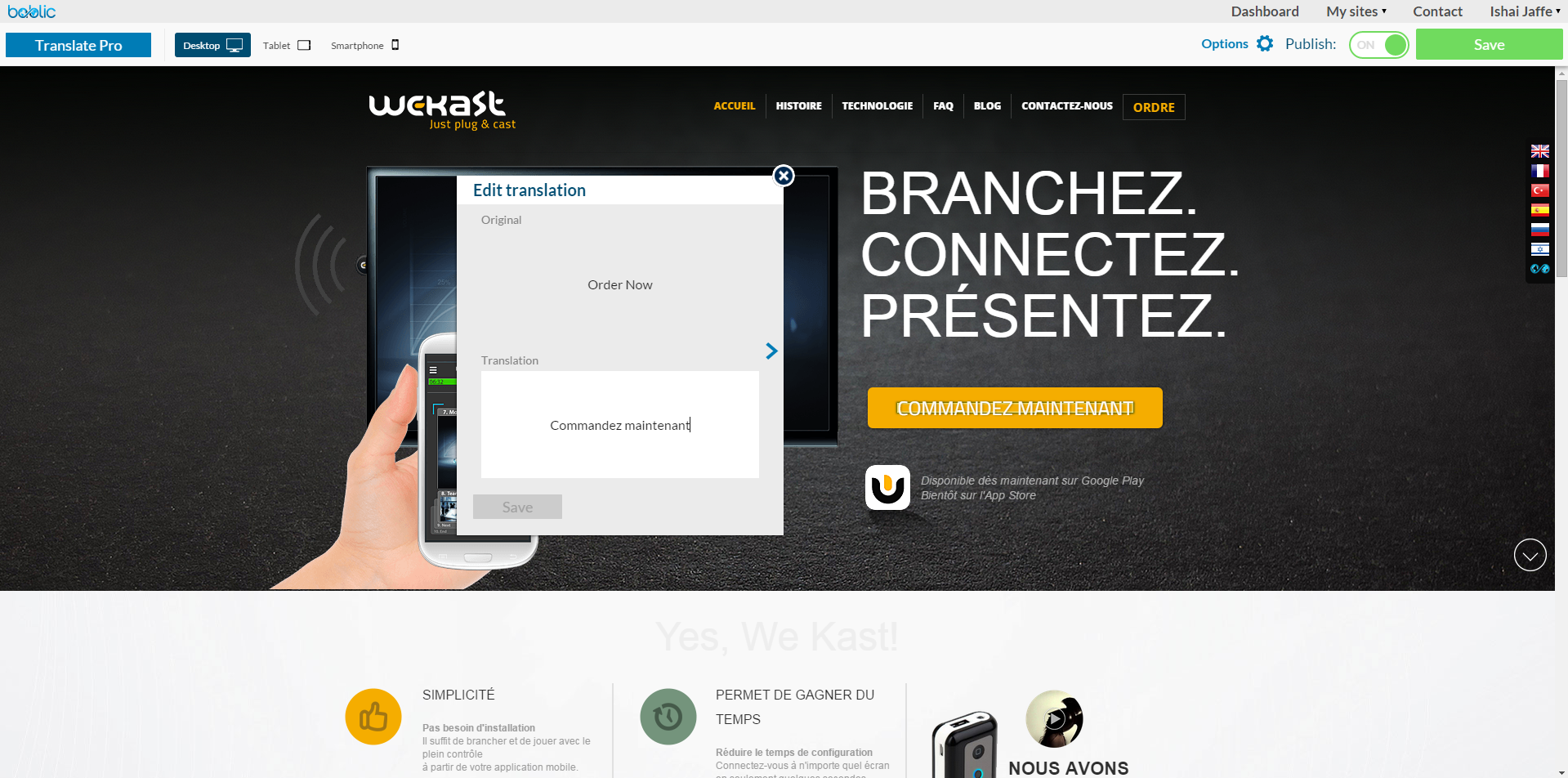 Bablic - Translation for Weebly & Weebly 4 gallery image