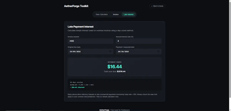 AetherForge Toolkit screenshot 4