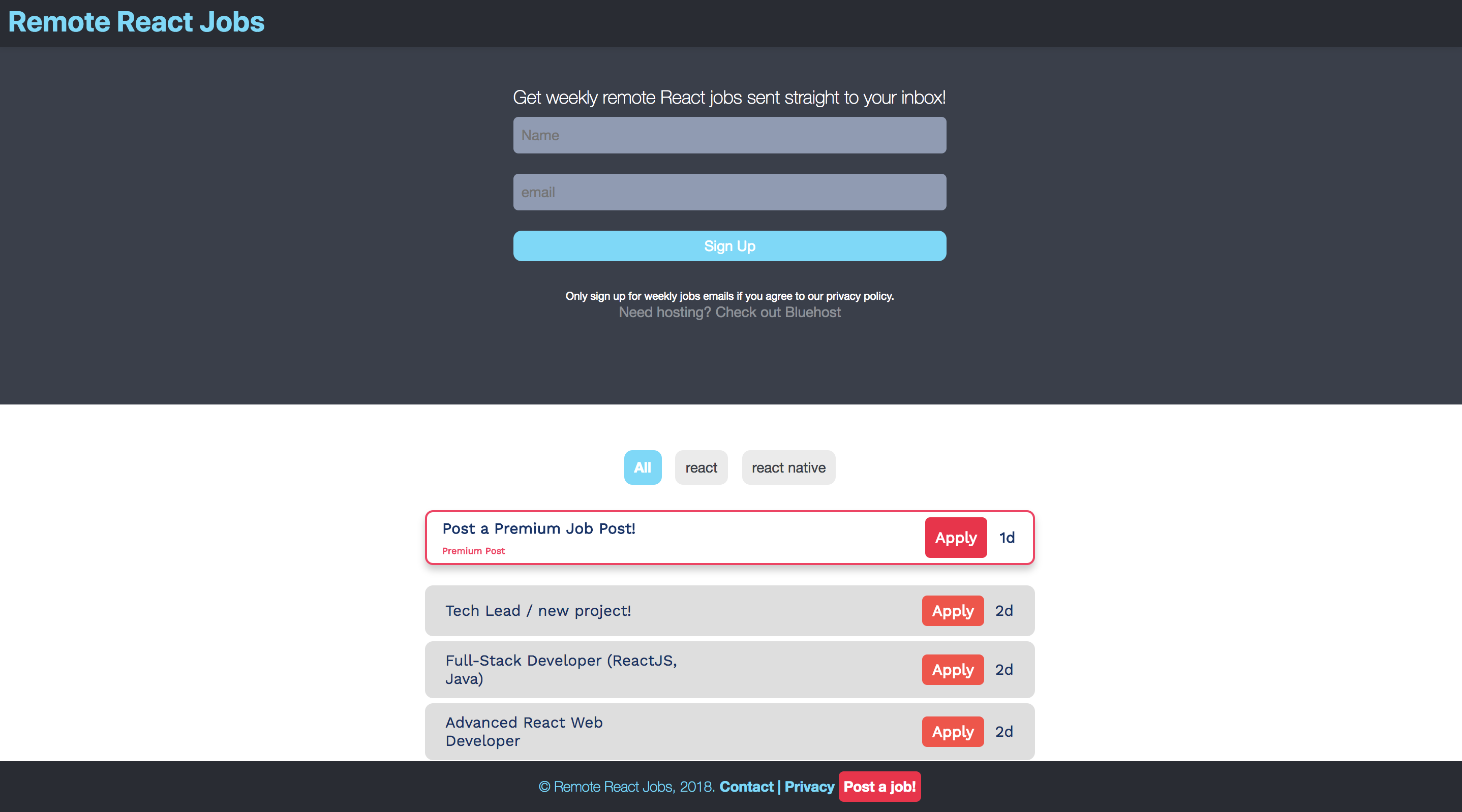 Remote React Jobs gallery image