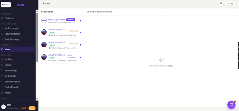 Grit&Gigs screenshot 3