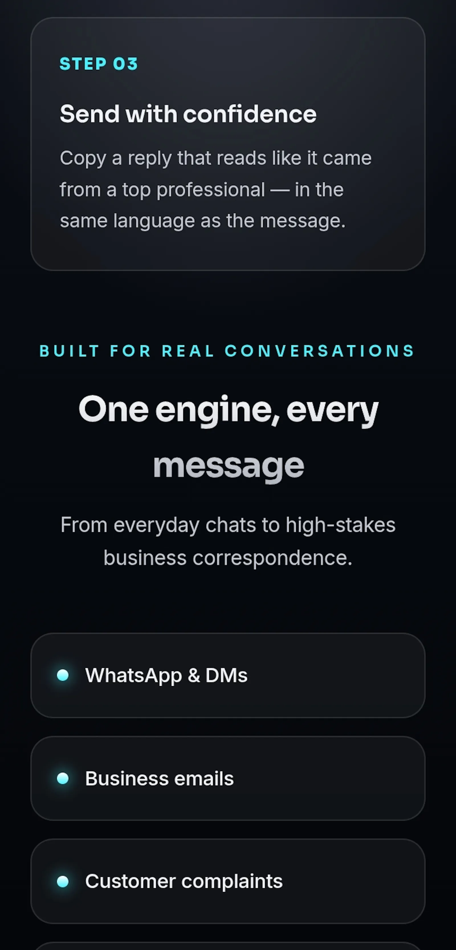 WorldReply screenshot 3