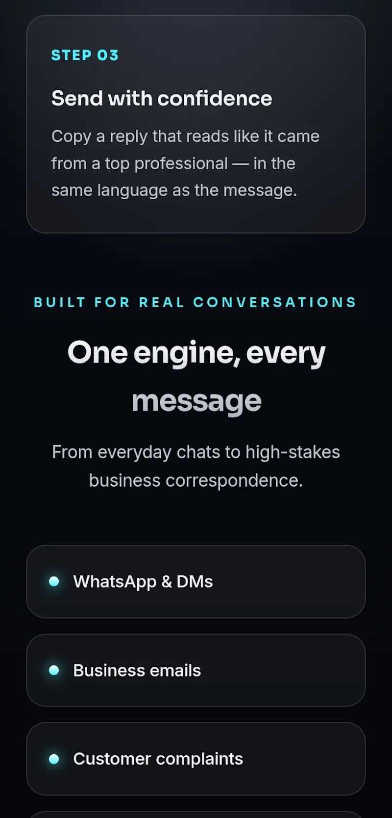 WorldReply screenshot 3