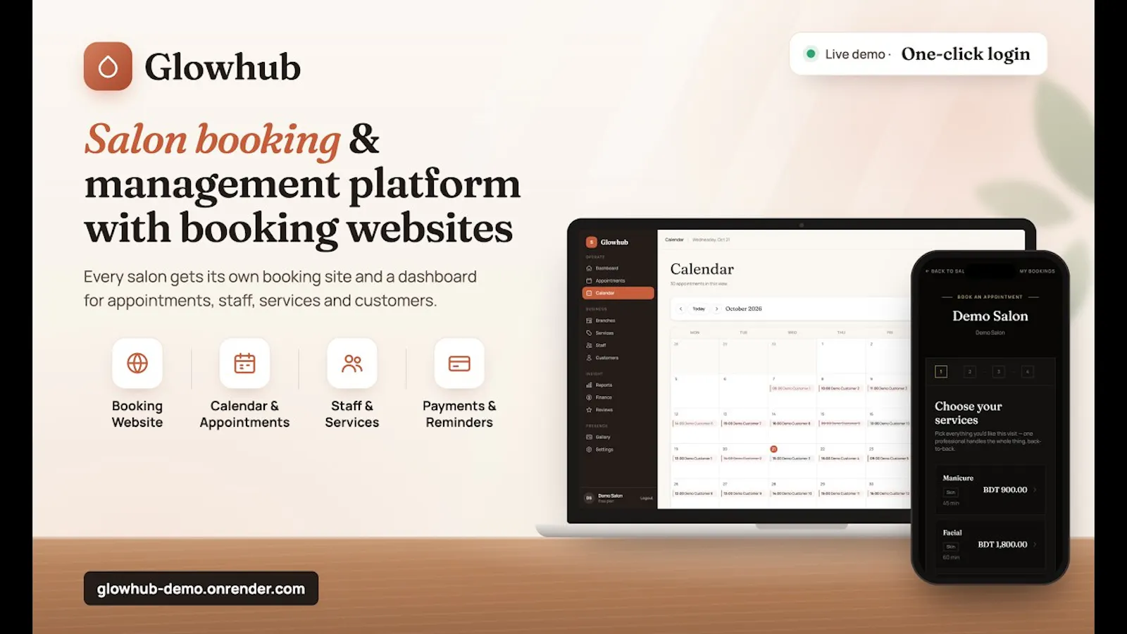 Glowhub screenshot 1 (video preview)