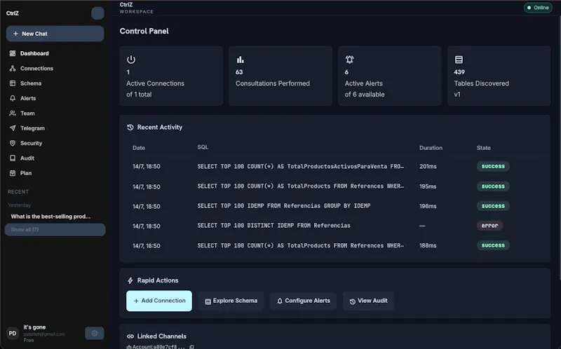 CtrlZ screenshot 2