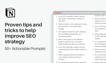 The Ultimate SEO Prompt Collection gallery image