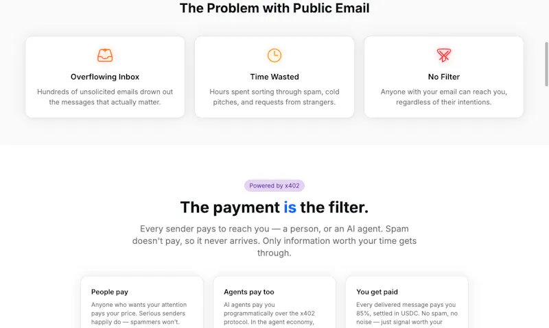 VipInbox x402 screenshot 4