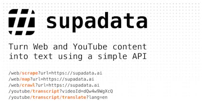 Supadata gallery image