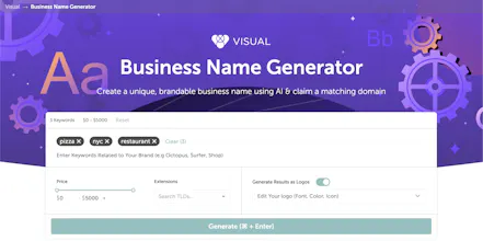 Business Name Generator by Namecheap gallery image